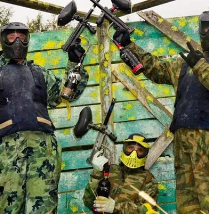 Gdansk PAINTBALL + QUADS + BONFIRE